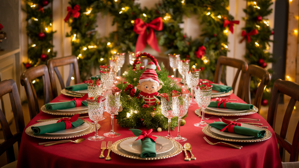 Christmas Dining Table Decor Ideas