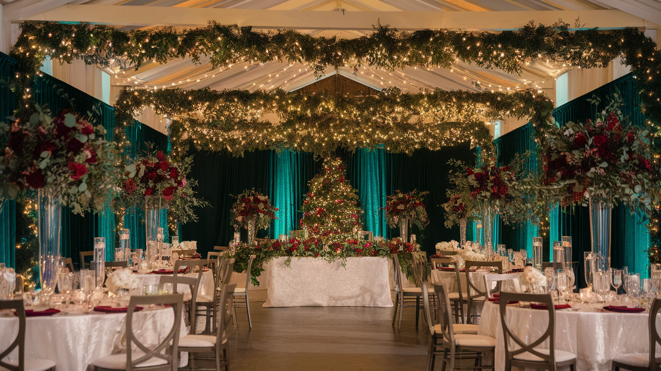 christmas wedding elegant