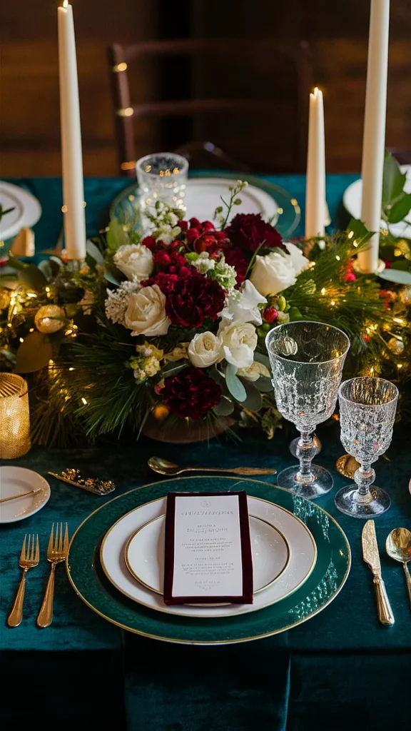 25+ Elegant Christmas Wedding Ideas christmas wedding elegant