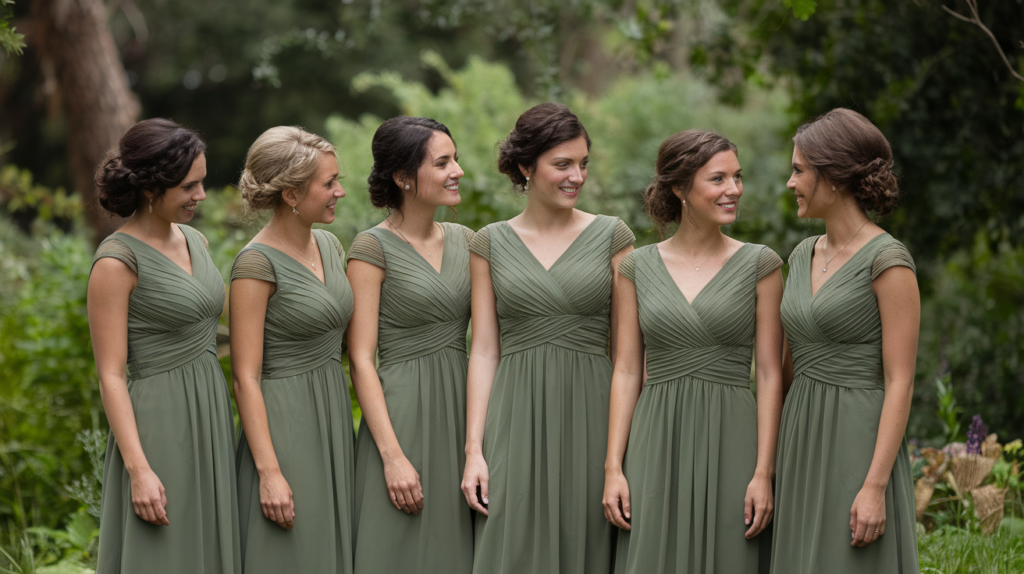 olive green wedding