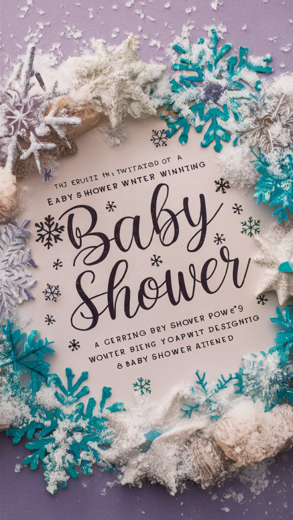 Winter Baby Shower Ideas