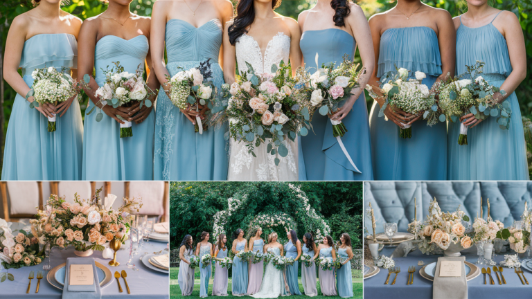 Dusty Blue Wedding Ideas
