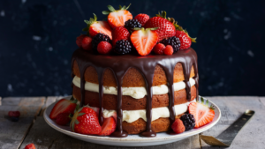 Christmas Wedding Cake