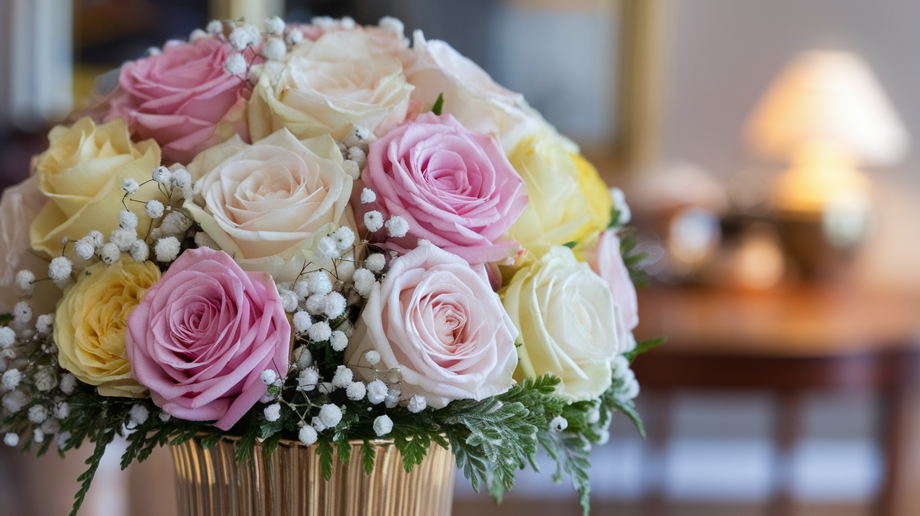 Beautiful Baby's Breath Centerpiece DIY