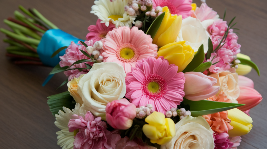 spring wedding flowers