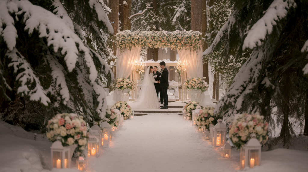 winter wedding