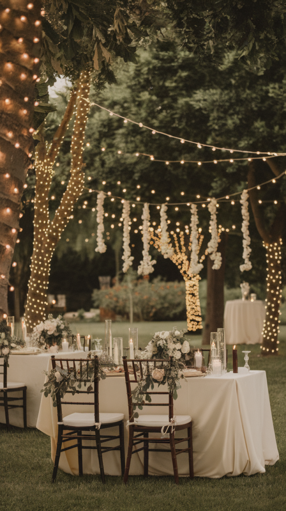 wedding decorations at home