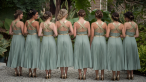 Sage Green and Gold Wedding