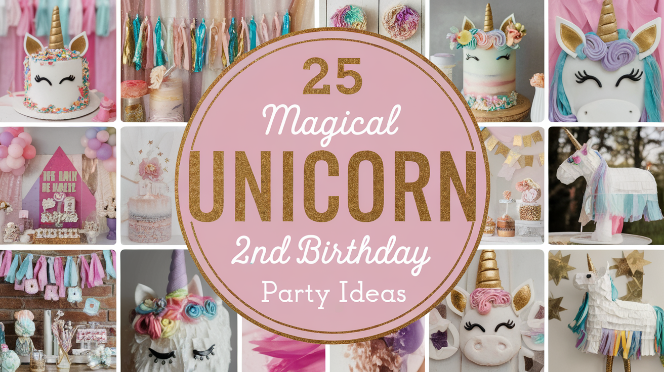 Unicorn 2nd Birthday Party Ideas