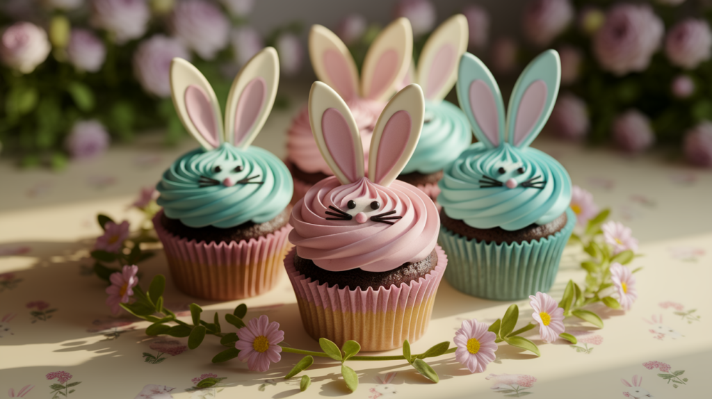 easter cupcakes