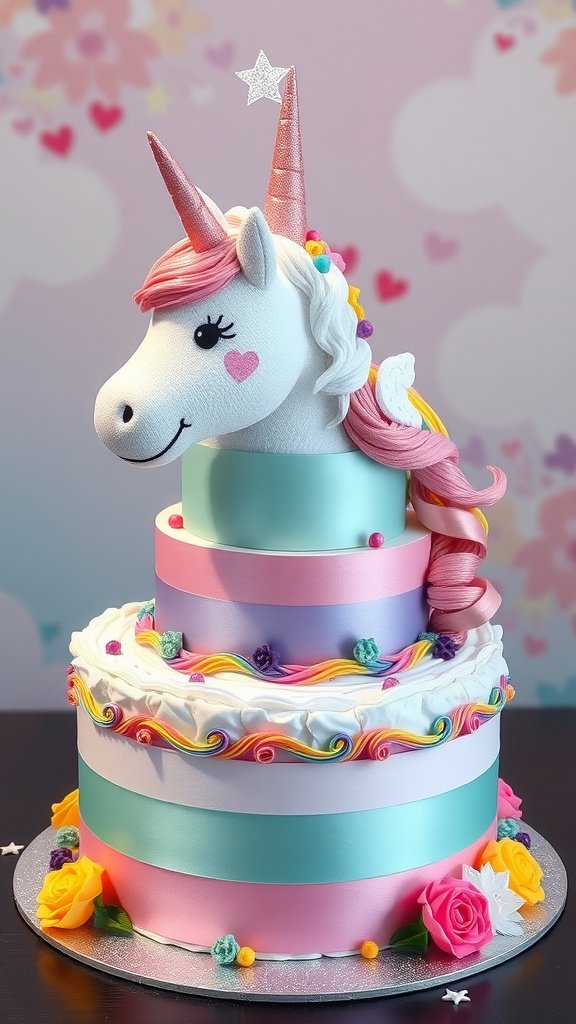 Unique Diaper Cakes for Baby Girl
