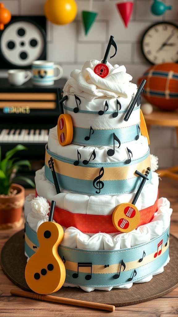 Unique Diaper Cakes DIY