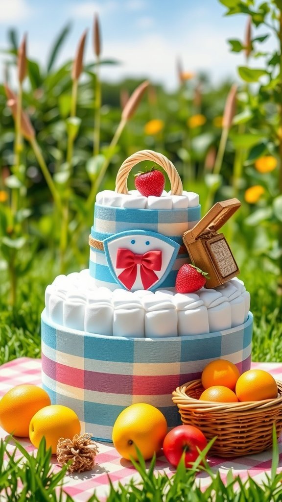unique diaper cakes