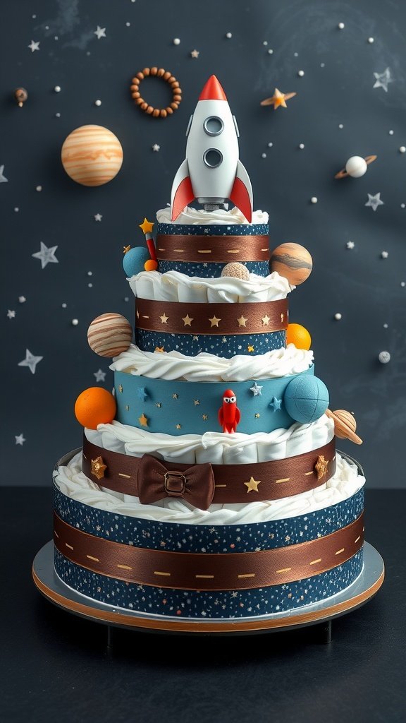 Unique Diaper Cakes DIY