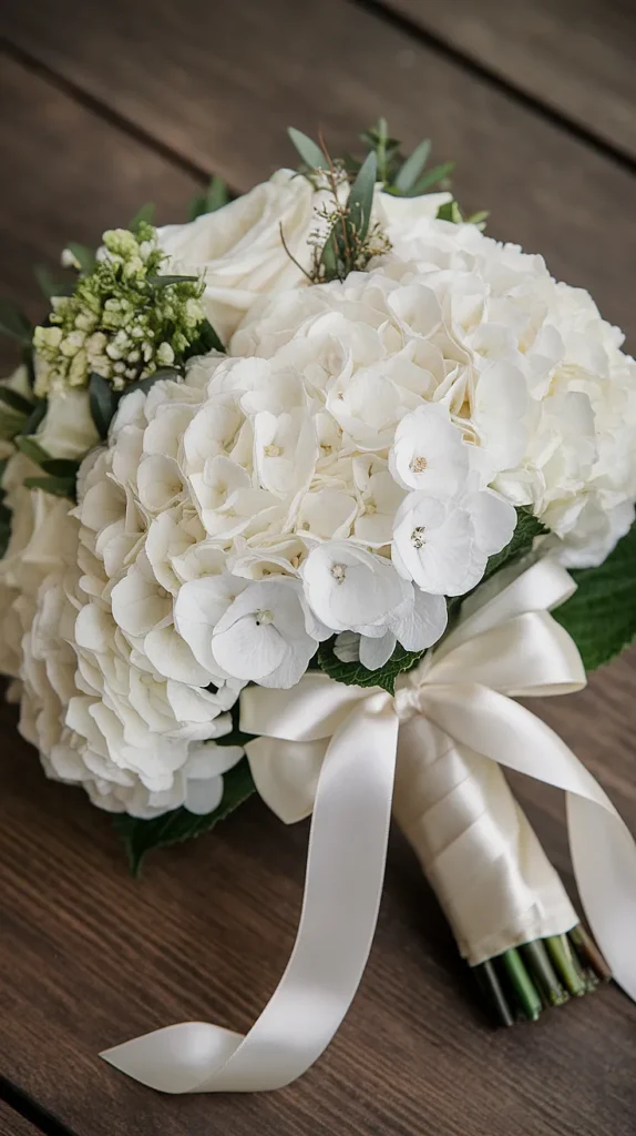 wedding flowers hydrangea