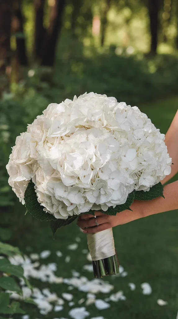 wedding flowers hydrangea
