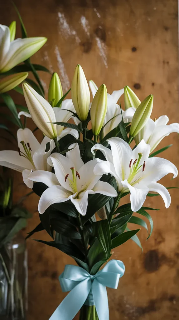 wedding flowers lilies