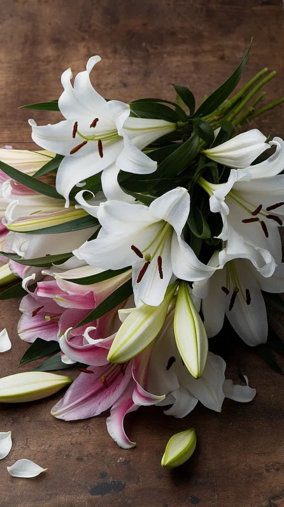 wedding flowers lilies