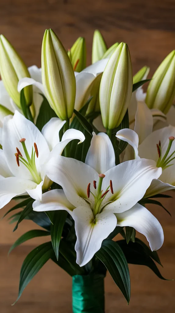 wedding flowers lilies