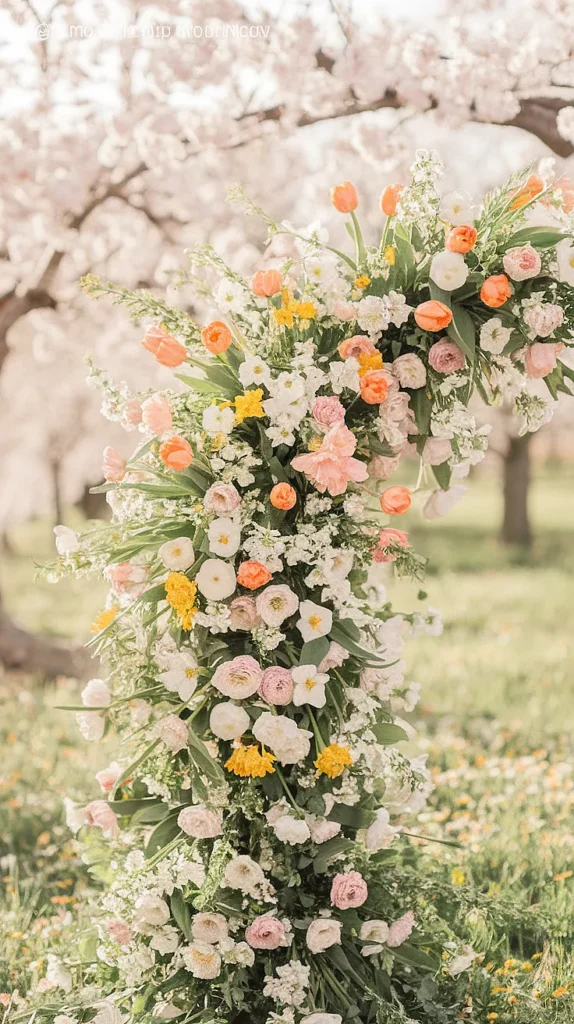 wedding flowers spring