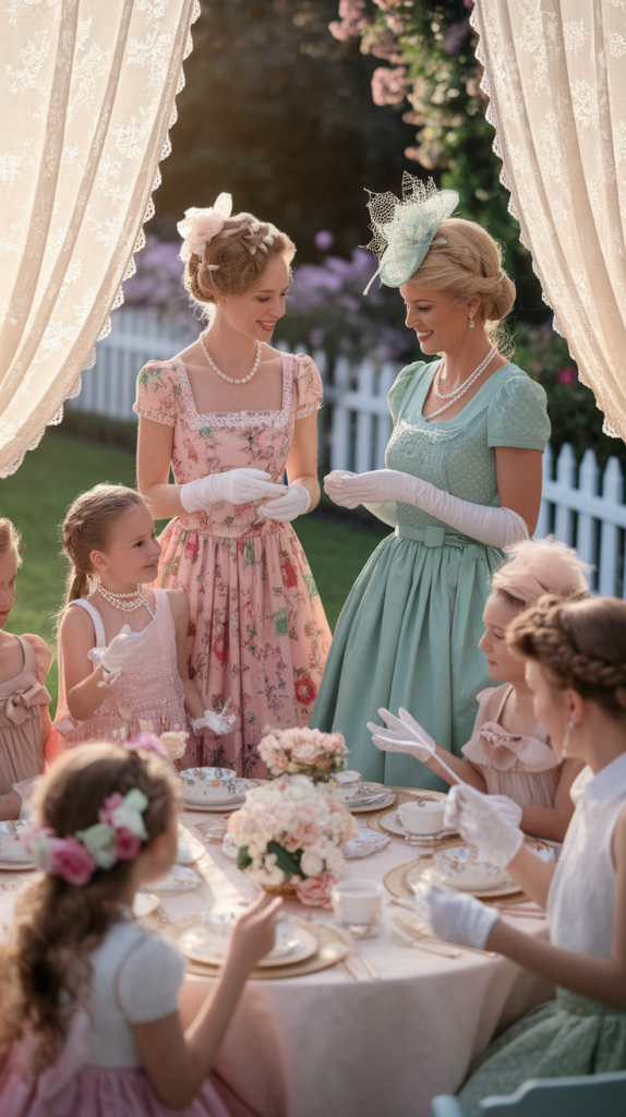 tea party birthday ideas outfits