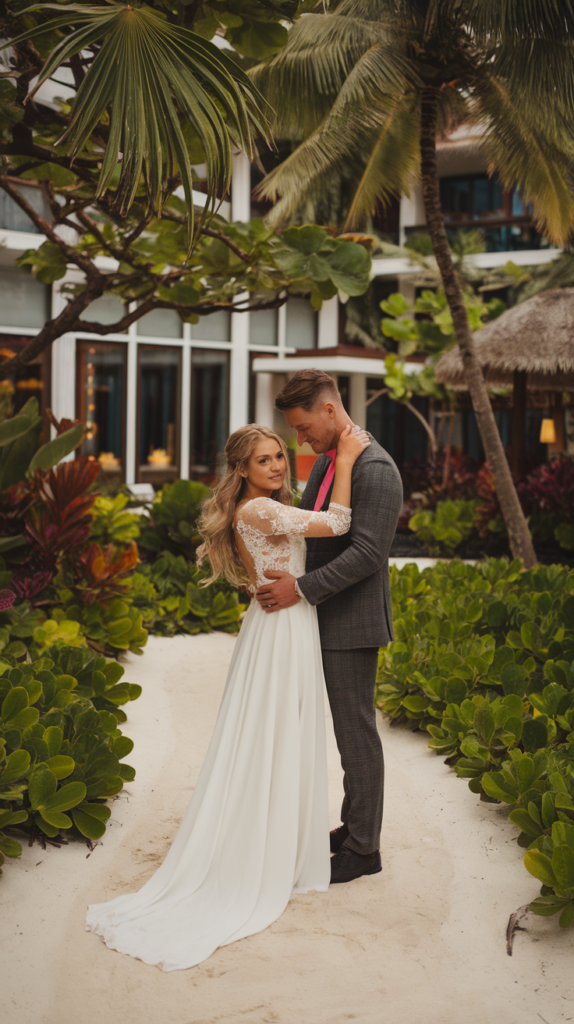 tropical wedding