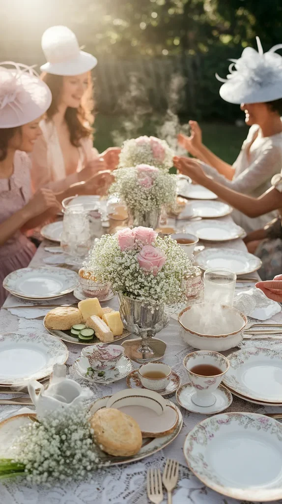 english tea birthday party ideas