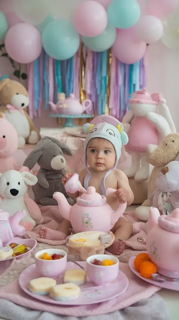 tea party birthday ideas baby