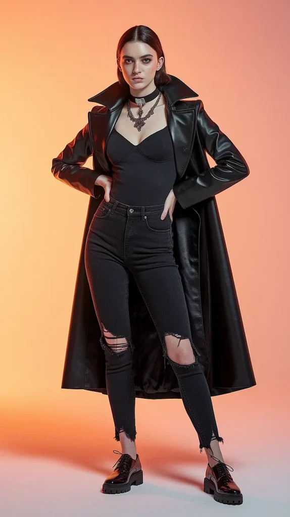 vampire costume jeans