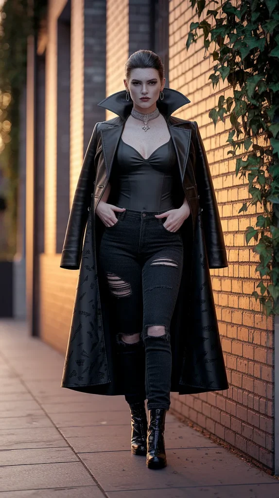 vampire costume jeans