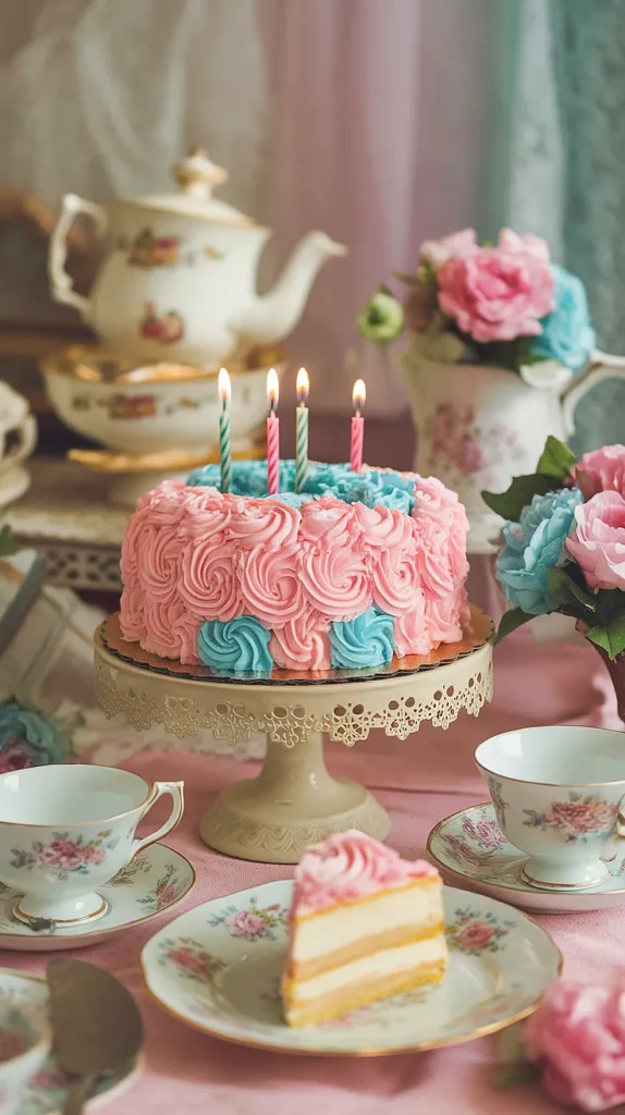 vintage tea party birthday ideas