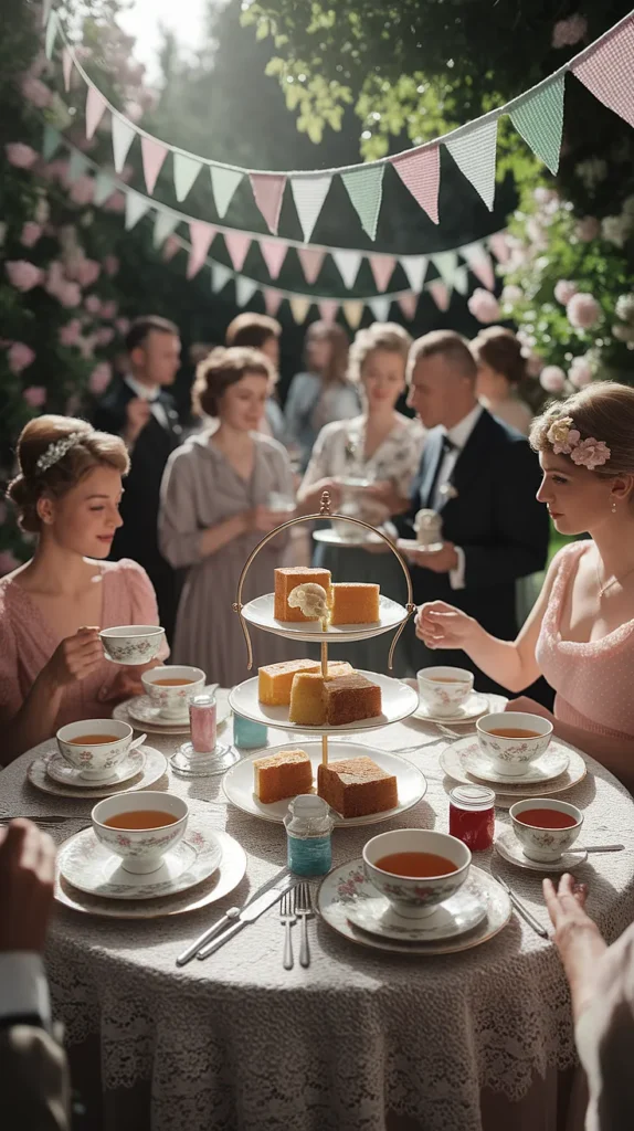 vintage tea party birthday ideas