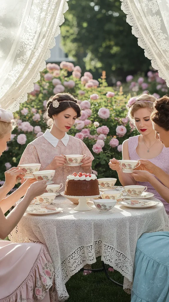 vintage tea party birthday ideas