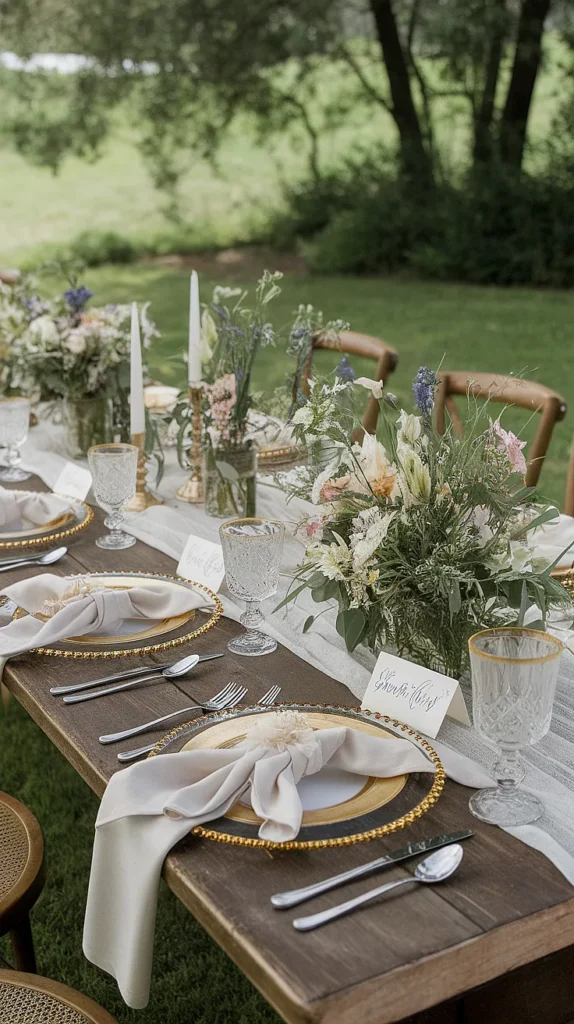 wedding aesthetic table