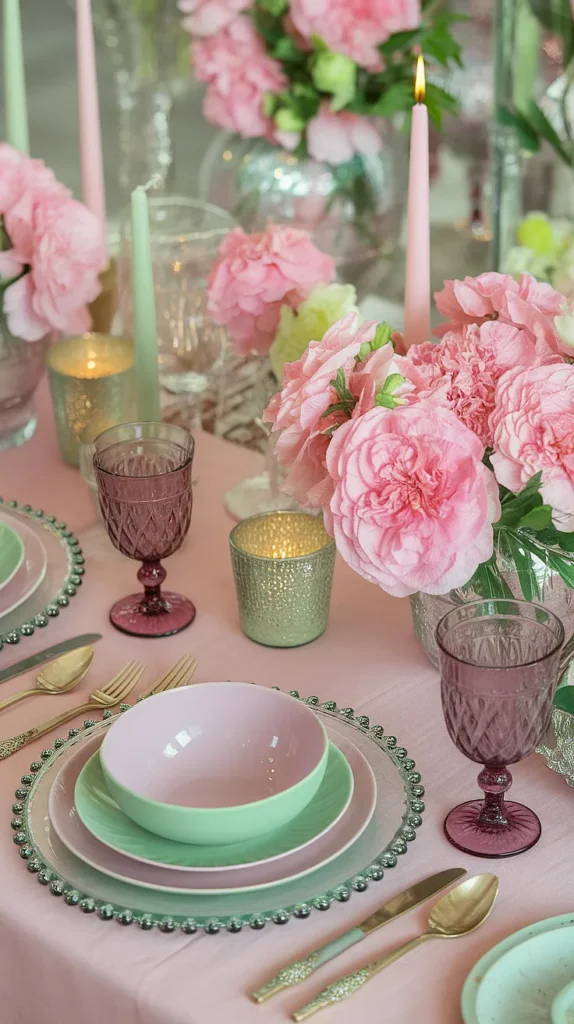 Blush Pink Bouquets with Eucalyptus