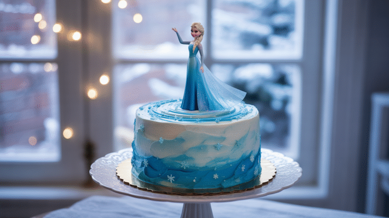 elsa birthday cake