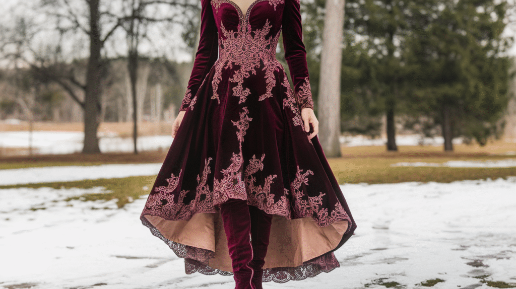 the Perfect Dress for Winter Weddings