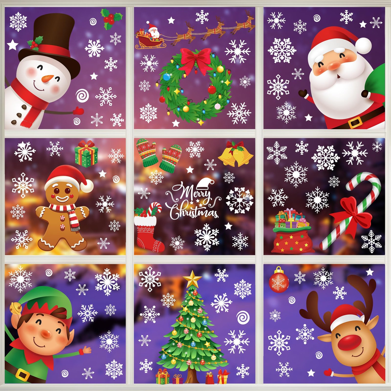 Christmas Window Decorations