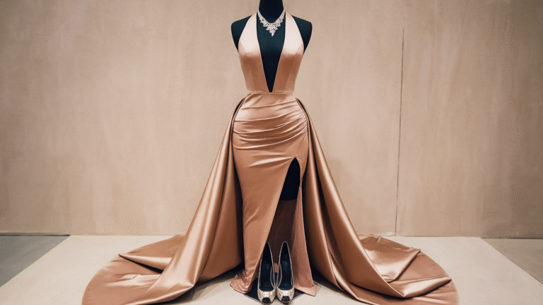 Backless Halter-Neck Dress