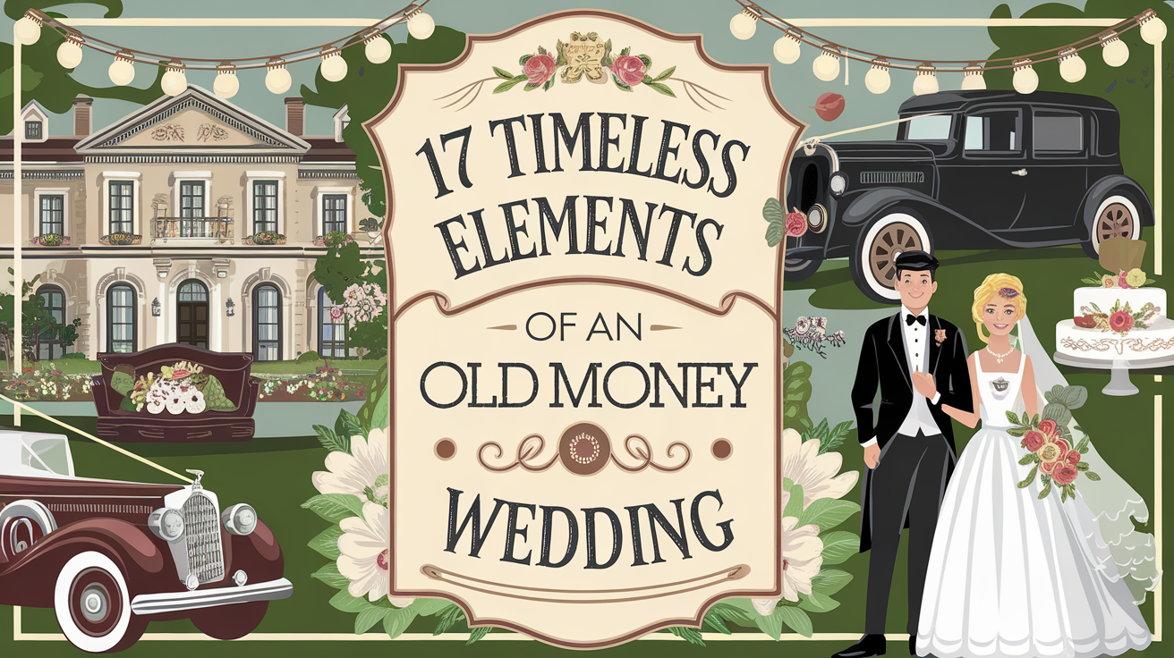 Old Money Wedding