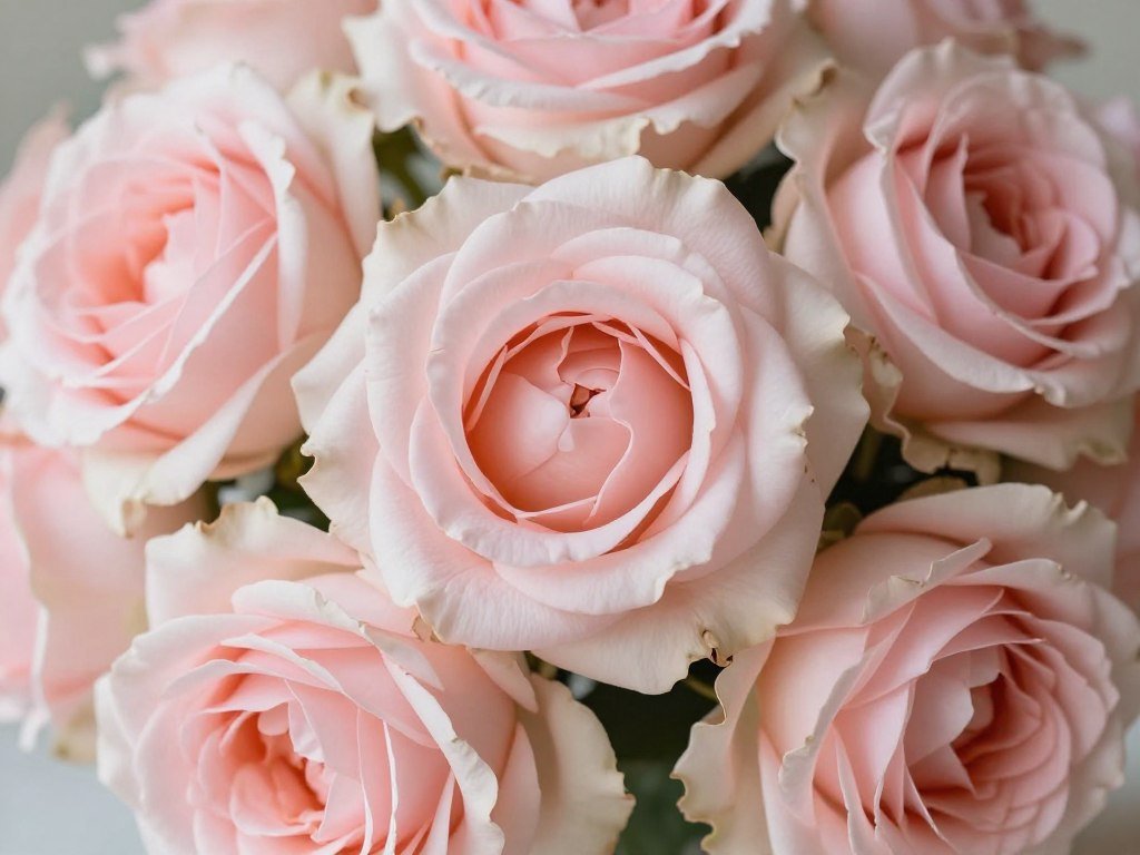 Garden roses in luxury wedding arrangement