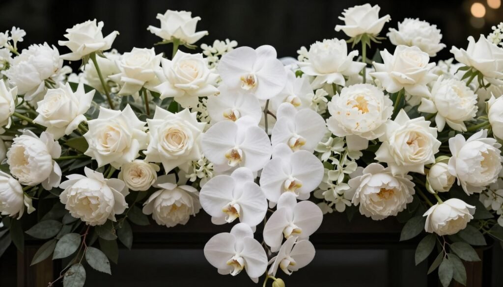 Premium luxury wedding flowers arrangement