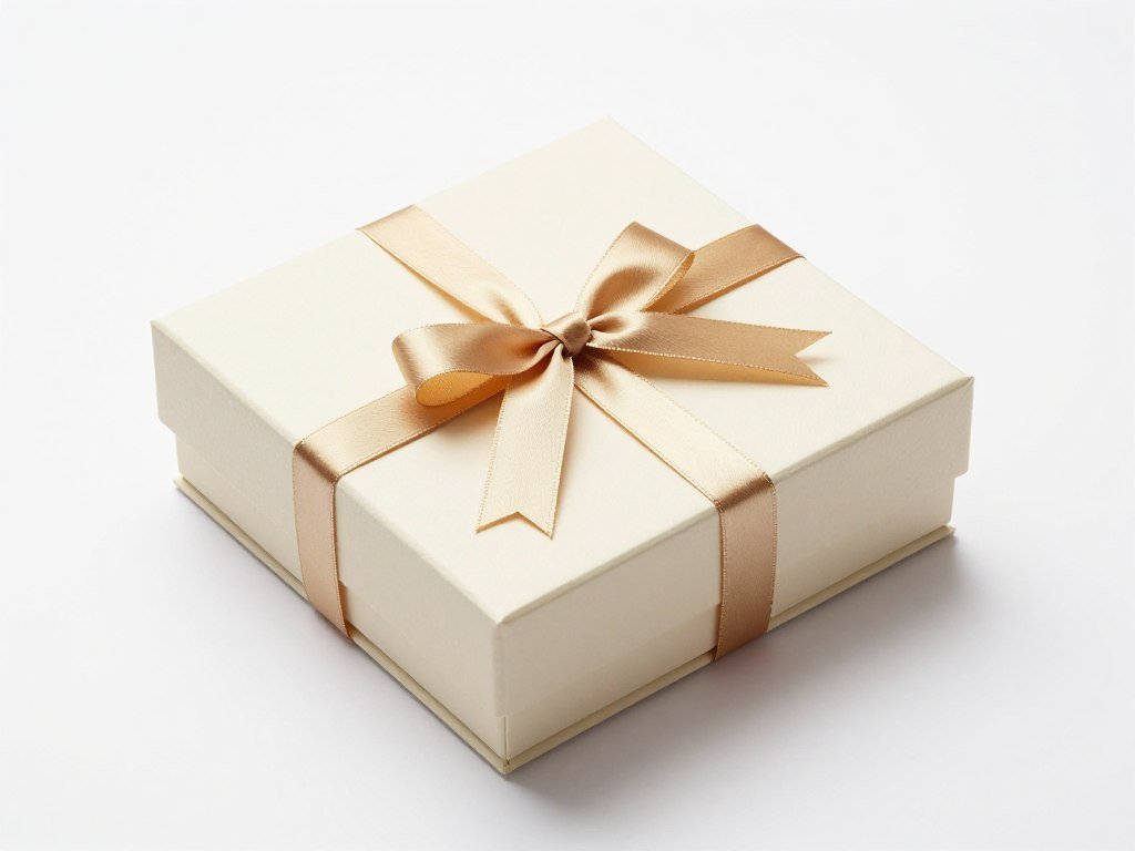 elegant closed gift box maintaining privacy