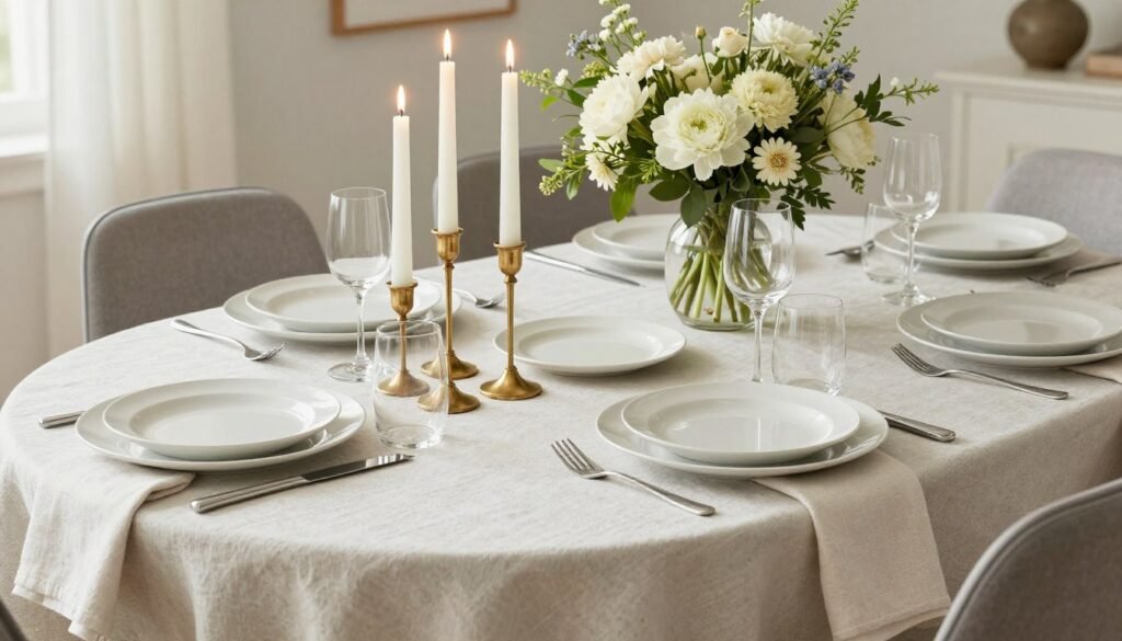 luxury birthday dinner showing mix of budget and splurge elements