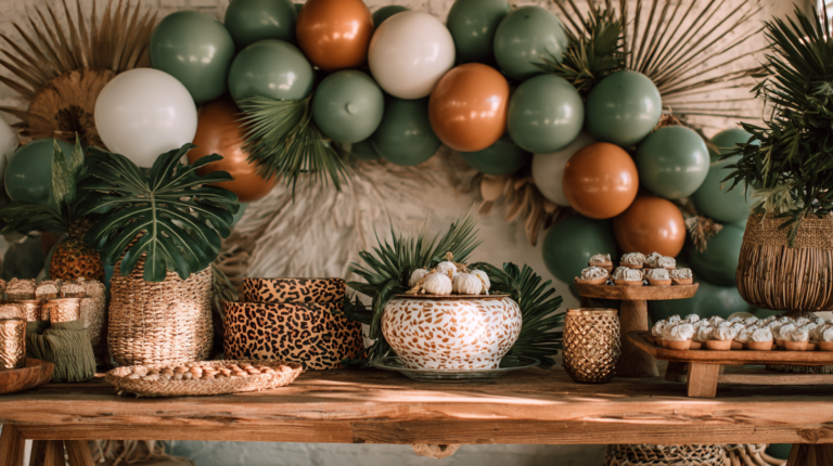 27 Jungle Safari Birthday Party Decorations That Wow Guests