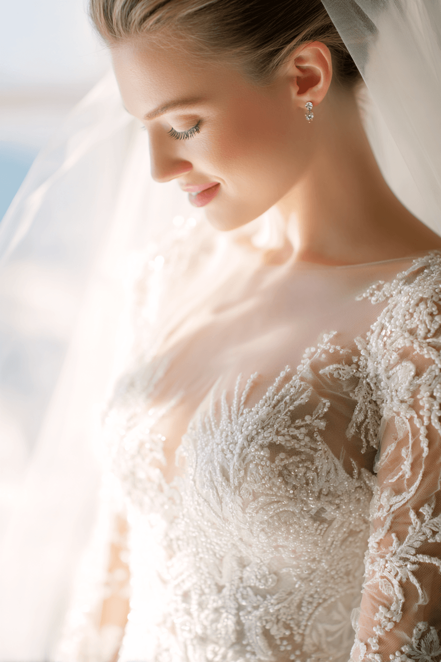 27 Elegant Mermaid Wedding Dresses with Sleeves Every Bride Will Love