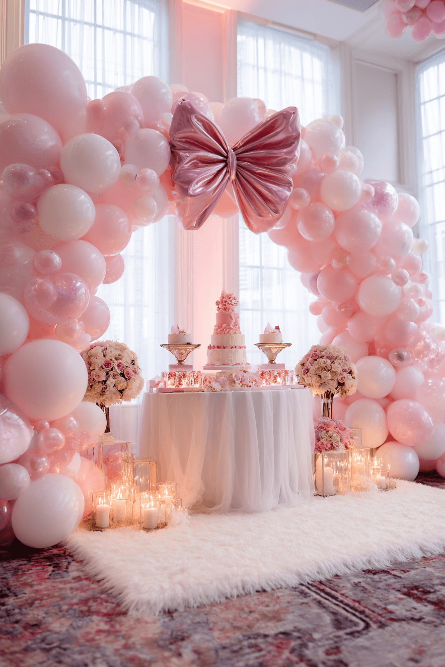 27 Sweet Bows and Pink Party Dreams