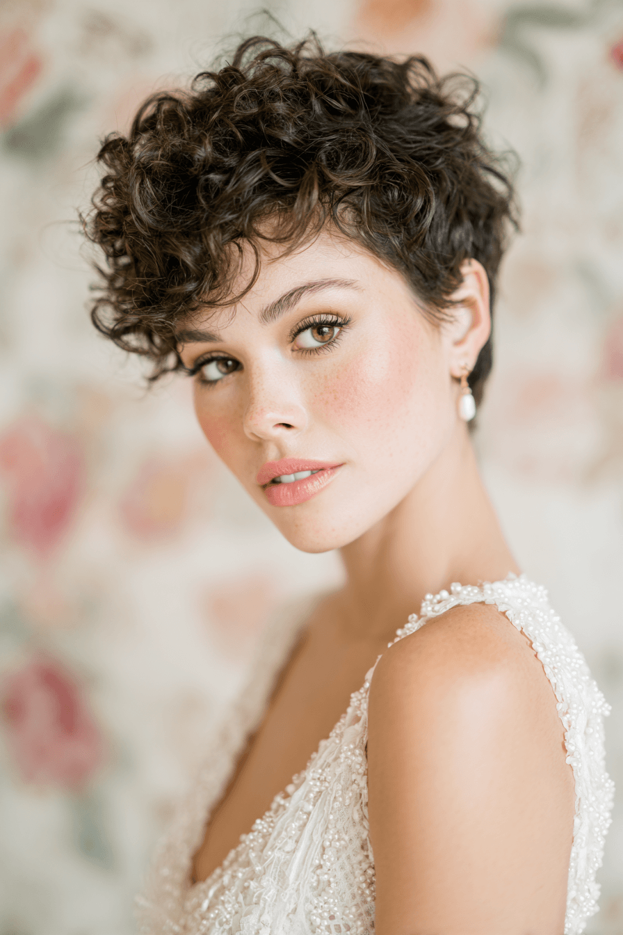 27 Pretty Short Hair Ideas for Wedding Guests