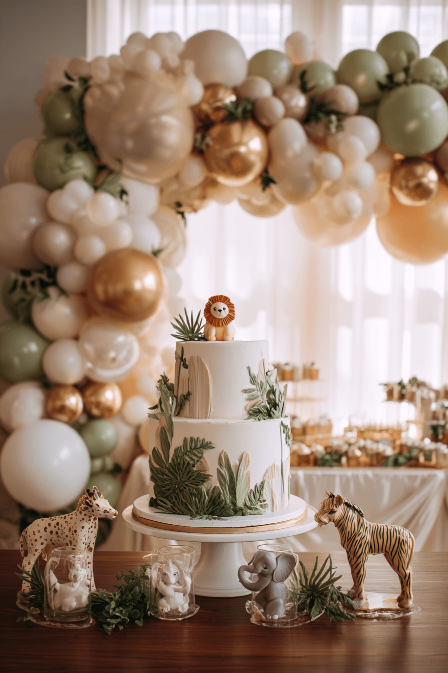 27 Jungle Safari Birthday Party Decorations That Wow Guests