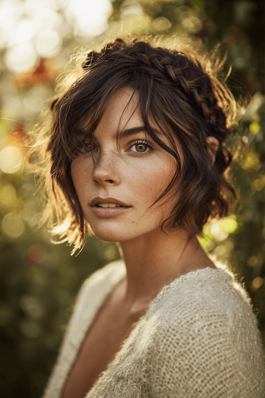 27 Pretty Short Hair Ideas for Wedding Guests